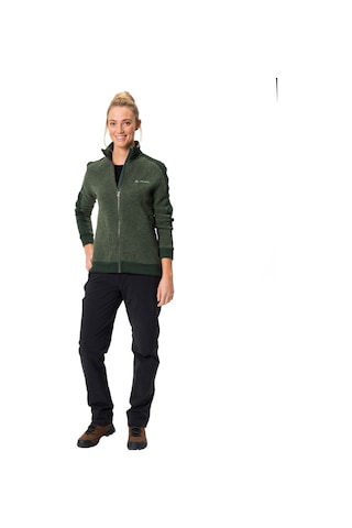 Vaude Skomer Fermuarlı Yün Kadın Ceket 42821 Haki