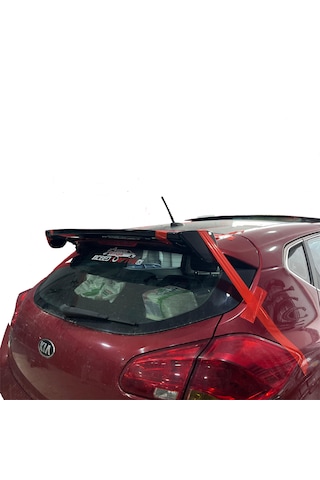 Kia Ceed Uyumlu 2012-2018 Üniversal Plastik Boyasız Spoiler
