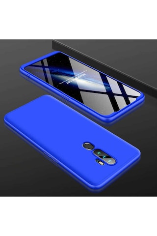 Oppo A5 2020 Kılıf Zore Ays Kapak Mavi
