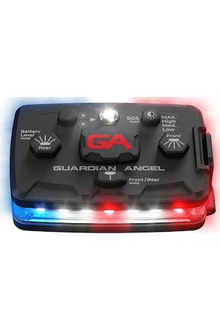 Guardian Angel Elite Kişisel Güvenlik Çakarı Kırmızı Mavi