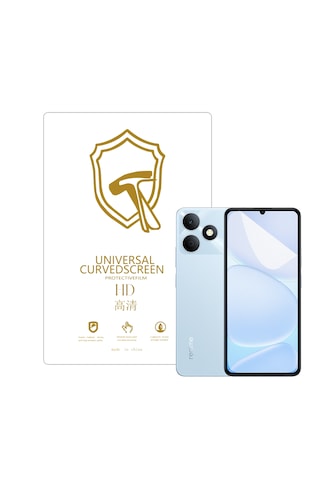 Microcase Realme Note 80 İle Uyumlu Full Tpu Nano Ön Ekran Koruma Filmi - Ekm101