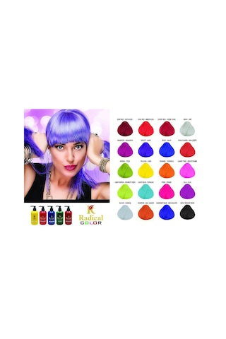 Radical Color Saç Boyası 250Ml Yeşil