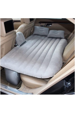 Araç İçi Şişme Yatak Araba Arka Koltuk Yatağı +  Şişirme Pompası