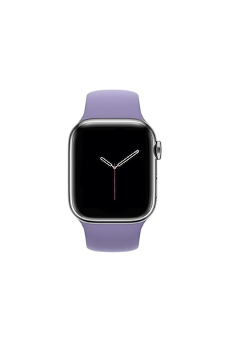 Apple Uyumlu Watch Silikon Kordon 38-40-41mm Lila