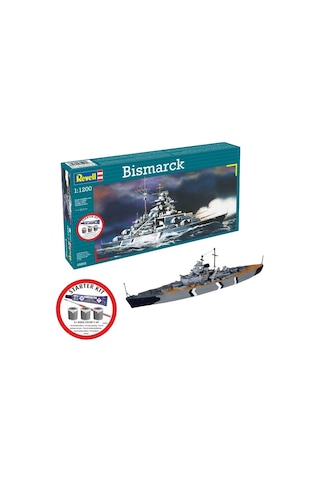 Revell Starter Kit Gemi Bismarck 75802
