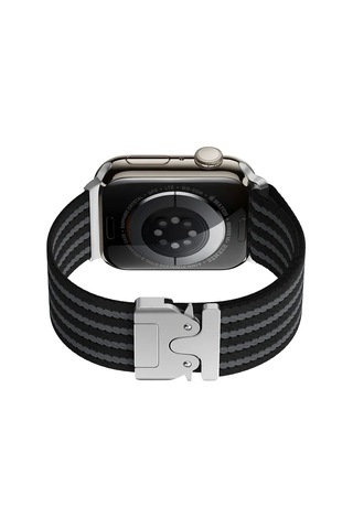 Apple Uyumlu Watch 10 46mm Redclick Krd-133 Naylon Kumaş Hasır Örgülü Kordon