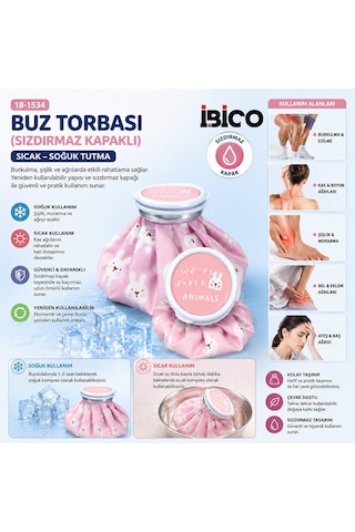 İbico İ18-079 Buz Torbası Sızdırmaz Kapaklı Sıcak - Soğuk Tutma Diğer