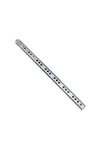 Teleskobik 17mm Çekmece Rayı Gömme Bilyeli İnce Ray 17mm 40,6cm 2 Takım Krom Çok Renkli