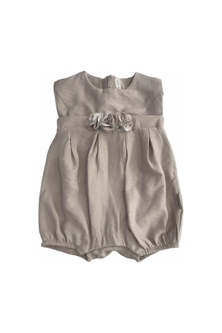 Babydoll Tulum Kahverengirengi Çiçekli-6899 Kahverengi