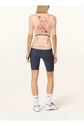 Cafe Du Cycliste Kadın Radtrikot Angelına Performance Fit T-shirt Turuncu Xs