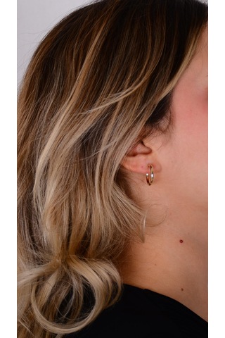 Özden Kuyumcusu 14 Ayar Altın Küpe Ozdkup06