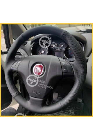 Fiat Linea (Tuşlu) Araca Özel Direksiyon Kılıfı