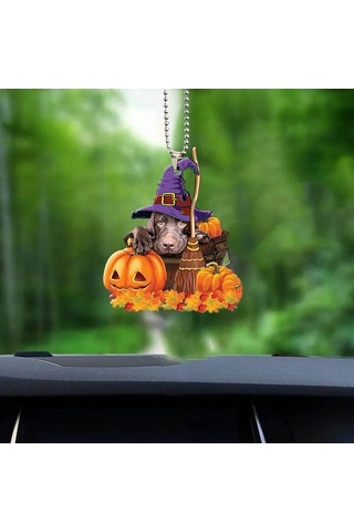 Trendooze Homyl Cadılar Bayramı Balkabağı Kolye Ev Dekor Aksesuar Stil-a