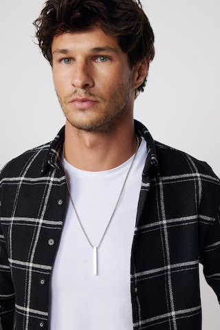 Tudors Slim Fit Dar Kesim Cepli Kareli Oduncu Erkek Gömlek-28532-multi Çok Renkli