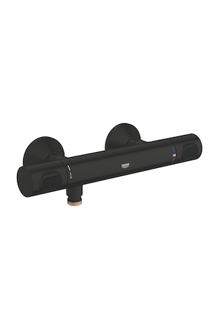 Grohe Grohtherm 500 Termostatik Duş Bataryası - 347932430 Siyah