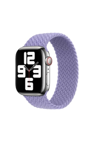 Forzacase Apple Uyumlu Watch Ultra 3 49mm İçin Hasır Örgü Solo Loop Kordon Kayış - Fc401