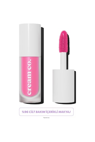 Cream Co. Nemlendirici Besleyici Işıltılı Dudak Yanak Göz Renklendirici Glow Tint Radiant Pink
