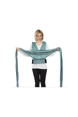 Sevi Bebe Art 571-15 Destekli Giymeli Sling Turkuaz Turkuaz