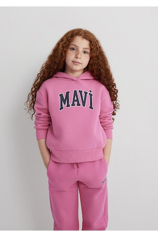 Mavi - Mavi Logo Baskılı Pembe Eşofman Altı 7010000-70982 Pembe