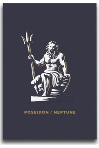 Poseidon Ahşap Tablo 8mm