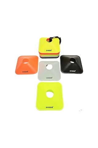 Avessa Cnk-400 Dikdörtgen Dizayn Antrenman Çanağı 40lı Çok Renkli