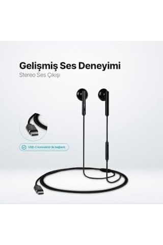 Rio 2 Usb-c Stereo Mikrofonlu Kulakiçi Kulaklık