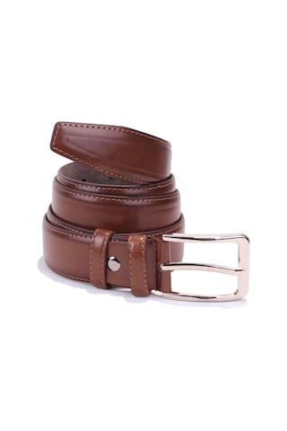 Dagoster DMK26-301 Taba 3.5 CM Suni Deri Erkek Kemer Taba