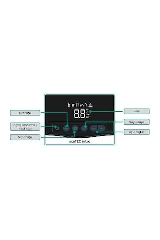 Vaillant Ecotec Intro 24/24 Kw 20.000 Kcal Tam Yoğuşmalı Kombi