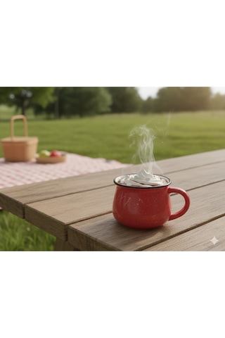 Seramik Kupa Bardak Simli Desenli Renkli 150 Cc Siyah