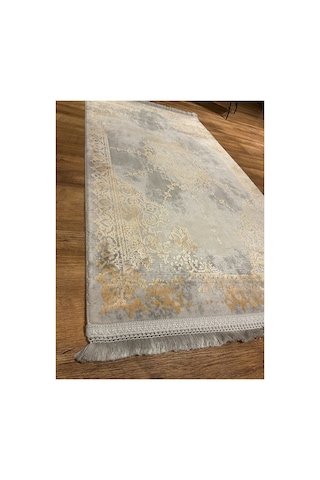 Silk&nature 9417a Sarı Halı Çok Renkli