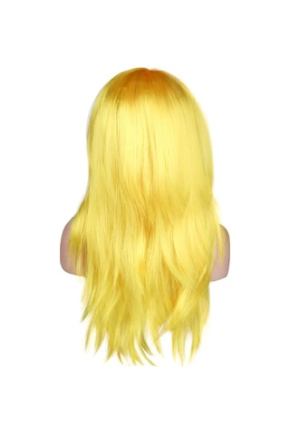 Riota Anime Tarzı Uzun Düz Saçlı Karnaval Peruğu 171228346 Gri