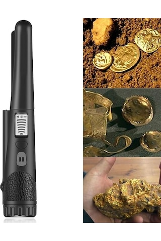 Pazly El Tipi Lcd Ekranlı Metal Dedektör - Yetişkin Ve Çocuklar İçin Pratik Kullanım