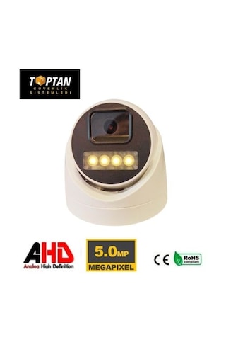 4 İç 4 Dış 8 Kameralı Gece Renkli Sesli 5 Mp 500 Gb Hdd Dahil Ahd Güvenlik Kamera Seti - St58500sw