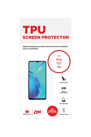 Vivo Y27 5g Ekran Koruyucu Esnek Tpu Film