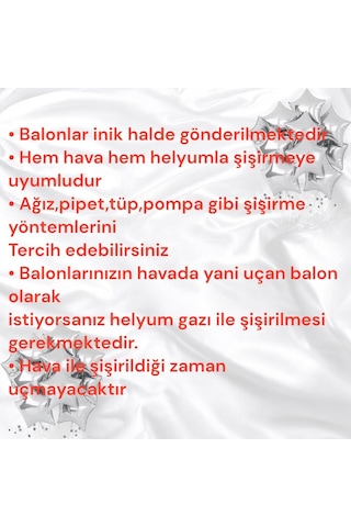 Brokoli Home 3 Adet Kalp Folyo Balon Mor Renk Uçan Balon 45 Cm 18 Karışık Renkli