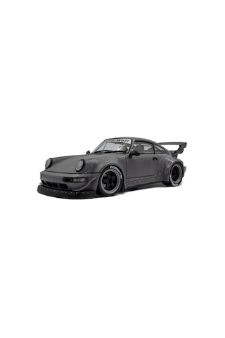 1:18 Solido 2024 Porsche 964 Rwb Nardo Grey With Akira Nakai Figurine
