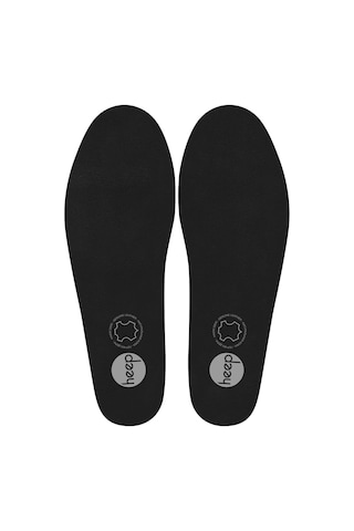 Heep Hakiki Deri Ve Anatomik Siyah 35-45 Numara Ayakkabı İç Tabanlığı Siyah