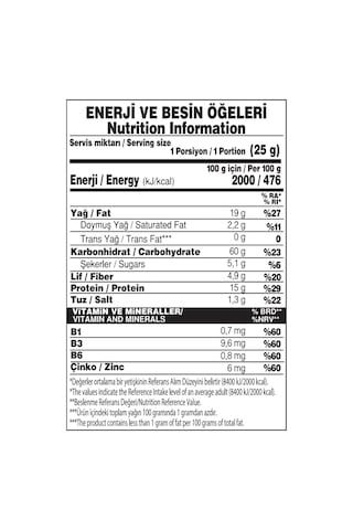 Yayla Notto Sriracha Çeşnili Mercimek Cipsi 55 G X12