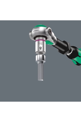 Wera 8740 B Hf Altıgen Uçlu Zyklop Lokma Bits, 3/8" Soketli, Tutma Fonksiyonlu, 5/32" X 107 Mm