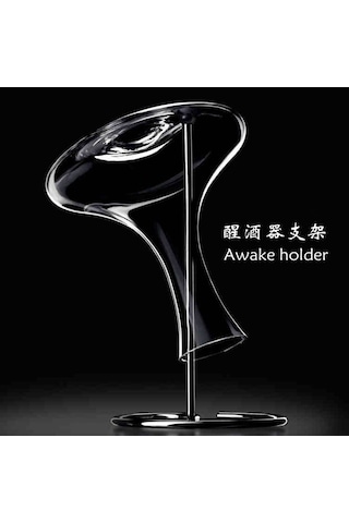 Reedark Şarap Dinlendirici Metal Kurutma Standı - Pratik Ve Dayanıklı Ev Aksesuarı Şeffaf