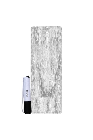 Seeka Marble Yoga Mat - Gri 183cm X 68cm Eksta Geniş Ekstra Uzun Gri