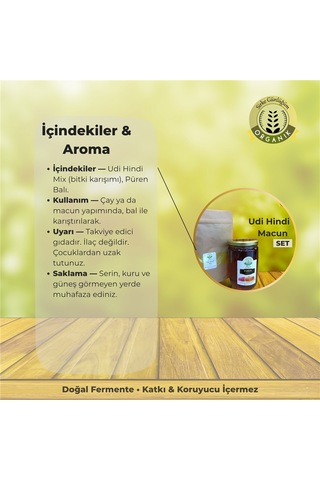 Sirke Günlüğüm Udi Hindi Macun Set