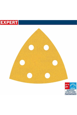 Bosch Expert 93x93 Mm 240 Kum Üçgen Zımpara Kağıdı 50'li 2608900932