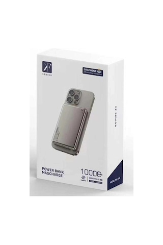 Pw560 10.000 Mah Dijital Göstergeli 20w Type-c Ve 15w Kablosuz Şarj Pd Hızlı Şarj Magsafe Powerbank Çok Renkli 33455667