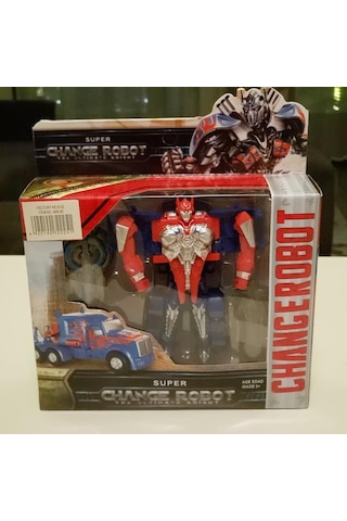 Transformers Tarzı Tıra Dönüşen 14 Cm Optimus Prime Robot