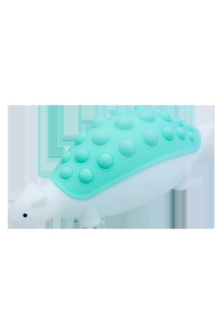 Aux Uyku Dekompresyon Dinozor Renkli Karartma Silikon Gece Lambas Lila