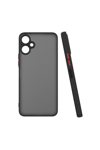 Nourthkiingdom Tecno Spark 9t Kılıf Nrtk Hux Kapak - Siyah Siyah