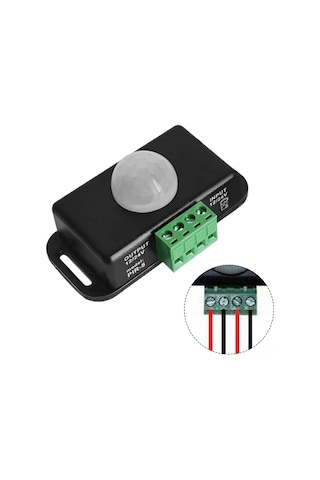 Singree Otomatik Pır Hareket Sensörlü Led Aydınlatma Anahtarı 12-24v, 6a Diğer
