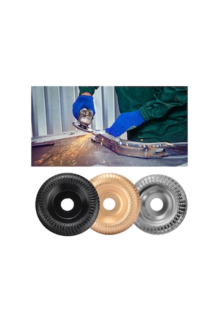 Xindoker 100mm Çiftli Metal Zımpara Tekerleği - 22mm Delikli, Açılı Taşlama Makinesi İçin