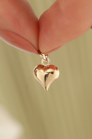 14 Ayar Altın Kalp Kolye Ucu N11.1931